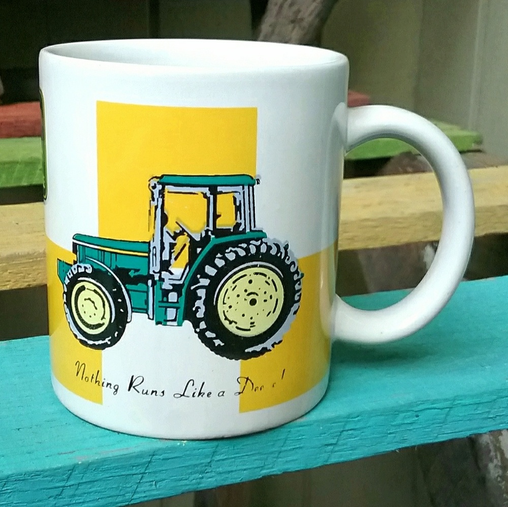 Vtg John Deere Liscened Mug